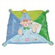 Doudou clown bleu / vert