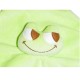 Doudou personnalisé - doudou grenouille verte avec prénom brodé
