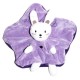 Doudou lapin danseuse violet