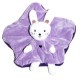 Doudou lapin danseuse violet