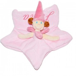 Doudou f&eacute;e magie rose