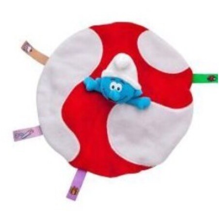 Doudou schtroumpf rouge personnalisé