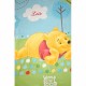 Plaid polaire "Winnie dans les nuages" personnalisé - Collection disney