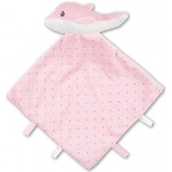 Doudou dauphin rose