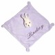 Doudou petit lapinou violet