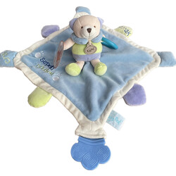 Doudou d’actualités BabyNat bleu