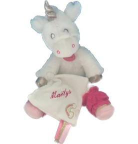 Pantin Magic Licorne avec doudou