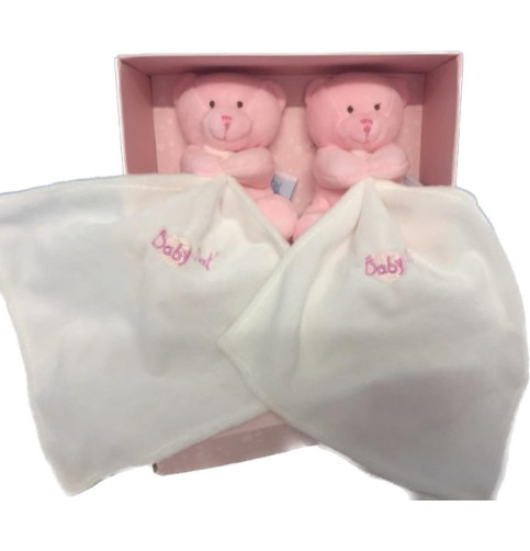 Coffret Doudou Baby Nat' Ours mouchoir