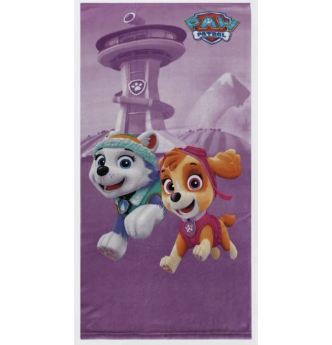 Drap de plage 'Pat'patrouille' - Rose