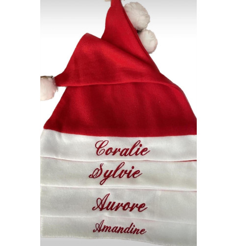 Bonnet de Noël avec clochette