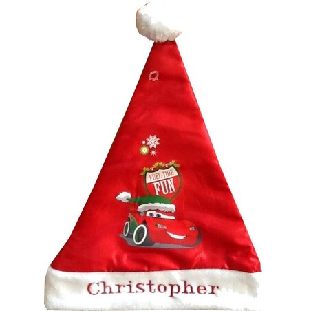 Bonnet de Noël Cars