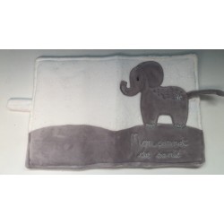 Protège carnet de santé Éléphant 