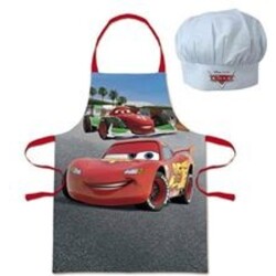  Kit Tablier enfant Cars 2 pièces - Polyester