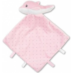 Doudou dauphin rose