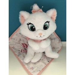 Peluche Doudou mouchoir Disney Marie 