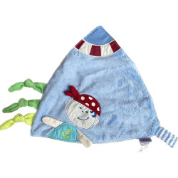 Doudou plat triangle Pirate Haba 