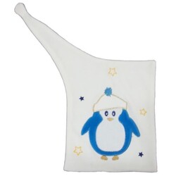 Doudou Plat 20x25 cm Pingouin