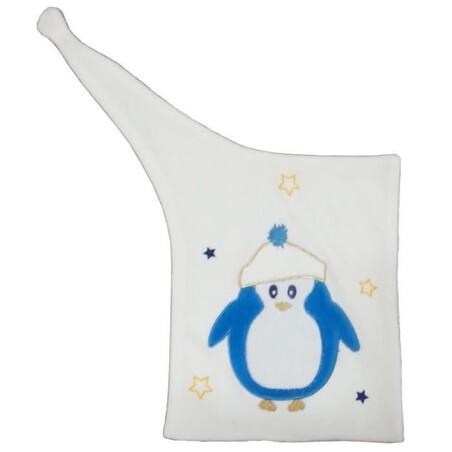 Doudou Plat 20x25 cm Pingouin