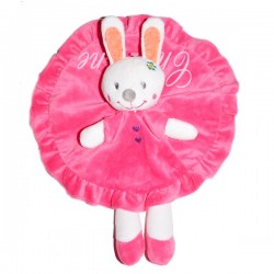 Doudou lapin rose petite danseuse